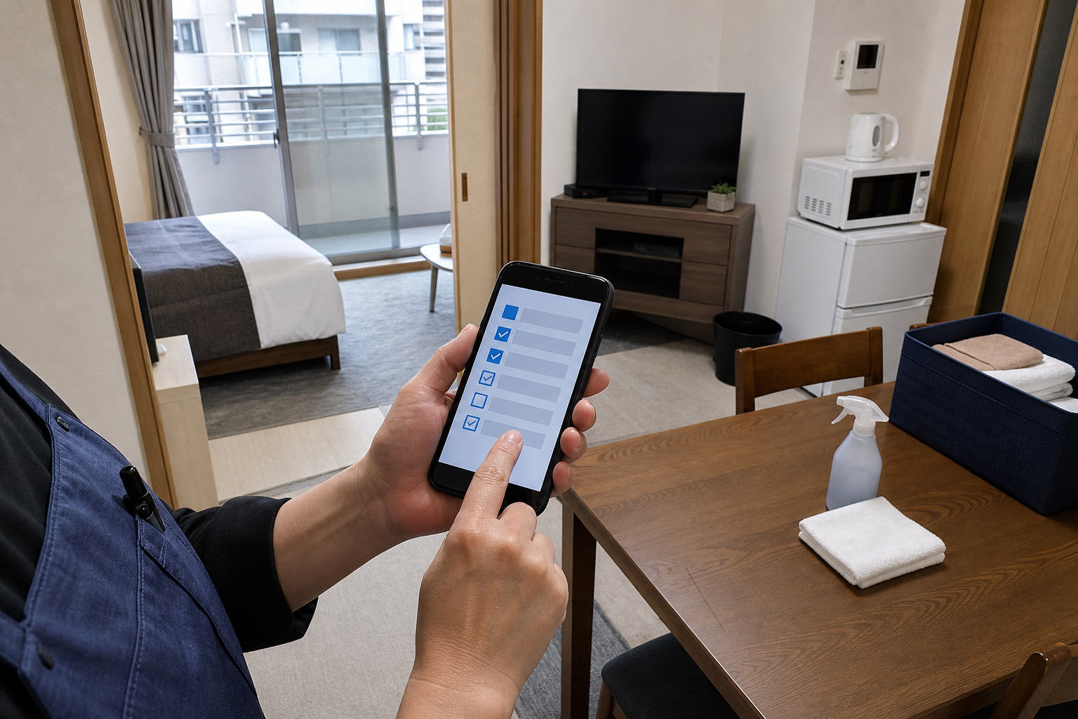 民泊清掃DXの進め方|システム化すべき5業務と現場定着チェック